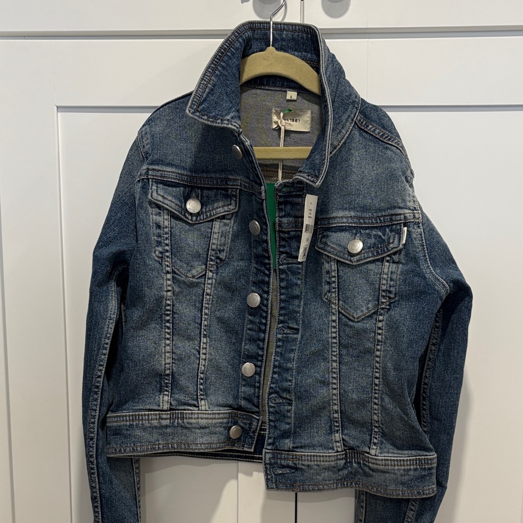 Dl1961 Classic Blue Jean Jacket For Kids